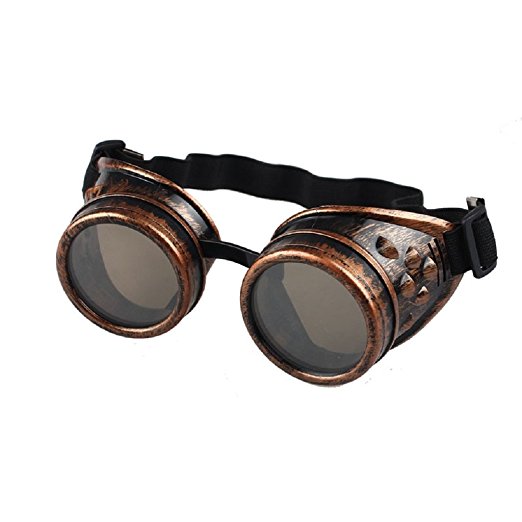 Gafas steampunk de bronce